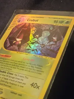 Pokemon Crobat 2003 H5/H32 Holo Rare 90 HP Stage 2 Card MINT CONDITION - Image 2