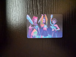 KPop Demon Hunters Collectible Trading Card (Q11) - HUNTR/X - Rumi, Mira, Zoey - Image 1