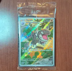 Tyrunt Pokemon Center Promo Stamped Exclusive Card Sealed - Image 2