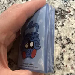 NEW! Pokemon TCG Simplified Chinese Tangela Card Sleeves Blue Pokemon 64 Sleeves - Image 2