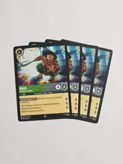 Maui Stubborn Trickster 110/204 Playset 4 cards - Reign of Jafar - Image 1