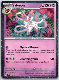 Sylveon - (Cosmos Holo) Holo Promo SV: Scarlet & Violet Promo Cards 172 NM - Image 1