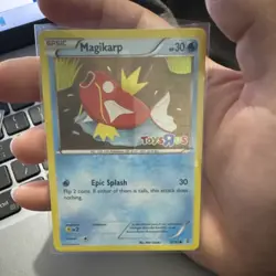 Pokemon Magikarp 2016 Toys 'R' Us Promo Holo Card 22/83 English Basic - Image 1