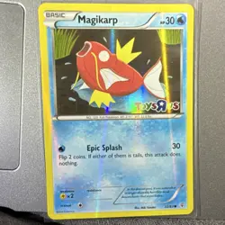Pokemon Magikarp 2016 Toys 'R' Us Promo Holo Card 22/83 English Basic - Image 3