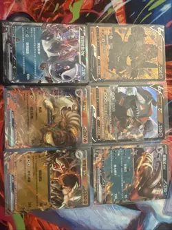 Pokemon TCG Chinese Holo Mixed Lot 6 Cards - Image 1
