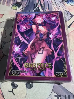 ONE PIECE CARD GAME Admirable Collec Card Sleeve Protector Vinsmoke Reiju 70 pc - Image 1