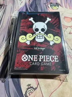 BANDAI ONE PIECE CARD GAME - Card Sleeve Protector Premium Gol D. Roger 70 pcs - Image 1