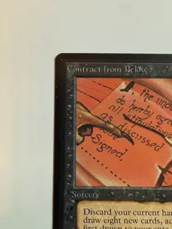 Magic: The Gathering - MTG - Contract From Below - Beta - Rare - English - LP - Image 3