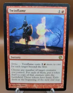 Twinflame x1 MTG Journey Into Nyx Magic Light Play LP English - Image 1