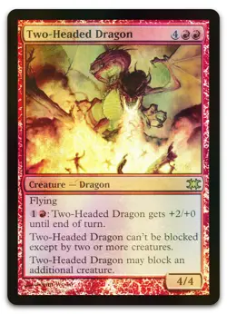 Two-Headed Dragon #15 (Foil) (LP) From the Vault: Dragons DRB Magic MTG - Image 1