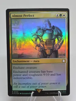 Almost Perfect FOIL X1 PIP MTG Universes Beyond: Fallout - Image 1