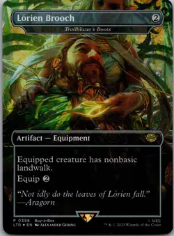 Lorien Brooch - Trailblazer's Boots P Buy-A-Box Promos 398 NM Foil - Image 1