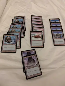 Magic the Gathering Tempest Basic Land Lot - Image 4