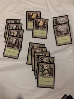Magic the Gathering Tempest Basic Land Lot - Image 5