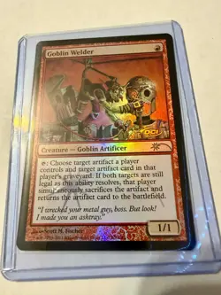 Goblin Welder Judge Promos Foil MTG Magic the Gathering MP - Image 1