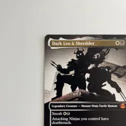 Dark Leo & Shredder (Borderless) Teenage Mutant Ninja Turtles Regular - Image 5