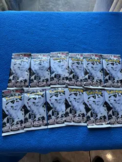 Lot of 12 Pokemon White Flare Booster Pack SV11W Japanese Sealed Card US Seller - Image 2