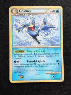 Pokemon TCG Golduck HS-Triumphant 22/102 Regular Rare - Image 1