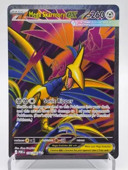 Pokemon TCG: Mega Skarmory ex 106/088 Perfect Order - NM Ultra Rare - Image 1