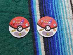 Vintage Pokemon Tazo Koffing And Weezing 2000 Nintendo Lays Cheetos Pogs - Image 4