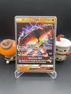 Pokemon TCG Buzzwole GX 57/111 World Championships 2018 Regular Ultra Rare - Image 1