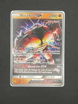 Pokemon TCG Buzzwole GX 57/111 World Championships 2018 Regular Ultra Rare - Image 3