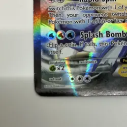 Blastoise EX XY122 Full Art Promo Holo Pokemon Card XY 2016 - Image 4