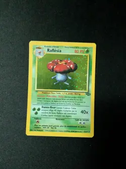 [LP+] Pokemon Vileplume Raflesia #15/64 French Jungle Holo Foil Rare - Image 1