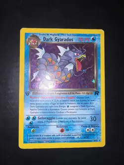 Carta Pokemon Dark Gyarados 1° edizione Holo Set Team Rocket 8/82 ITA - Image 2