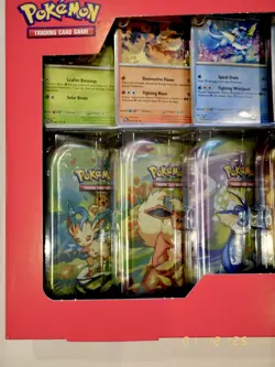 Pokemon TCG Prismatic Evolutions Costco Mini Tins 8 Pack - New & Sealed ✅ - Image 3