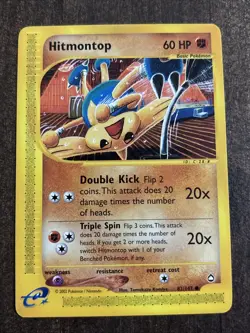 Hitmontop - 82/147 Aquapolis - Pokemon TCG - 2003 Kamiya - Image 1