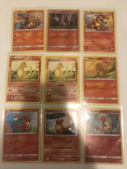 Pokemon TCG Charmander Collection Lot - Various Sets Vintage to Modern NICE - Image 1