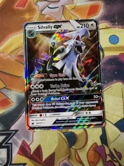 Silvally GX 90/111 Holo Ultra Rare Crimson Invasion NM Pokemon TCG A89 - Image 1
