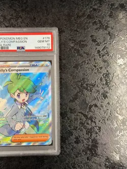 2025 POKEMON MEGA EVOLUTION EN WALLY'S COMPASSION ULTRA RARE #176 💎 PSA 10 - Image 2