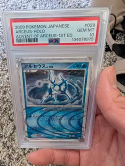 Pokemon Arceus PSA 10 Collection Lot (12) 2009 Japanese Advent of Arceus - Image 4