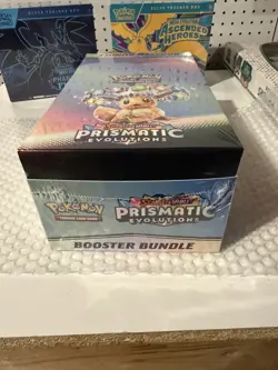 Pokemon SV8.5 Prismatic Evolutions Sealed Booster Bundle Display - Image 1