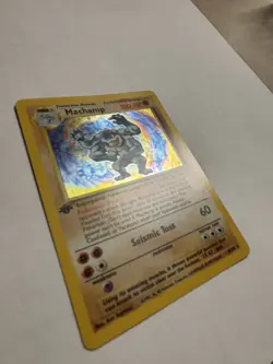 Pokemon Machamp 1st Edition Deck Exclusives Holo Rare 008/102 100 HP - Image 3