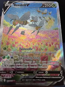 Pokemon Beedrill V Ultra Rare Full Art Astral Radiance 161/189 - Image 2