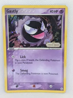 Gastly 52/92 Legend Maker Reverse Holo Rare Pokemon TCG Nintendo Gengar LP - Image 1
