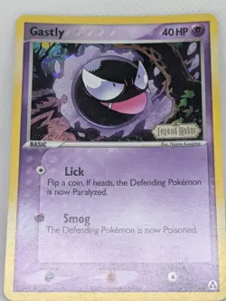 Gastly 52/92 Legend Maker Reverse Holo Rare Pokemon TCG Nintendo Gengar LP - Image 3