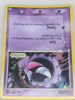 Gastly 52/92 Legend Maker Reverse Holo Rare Pokemon TCG Nintendo Gengar LP - Image 4