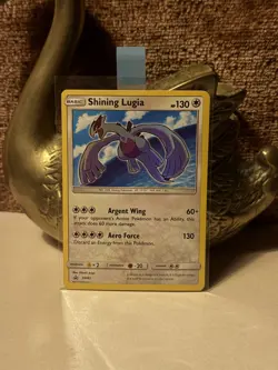 Shining Lugia - SM82 SM82 Holo Promo Sun & Moon Promo Pokemon NM- Blue - Image 1