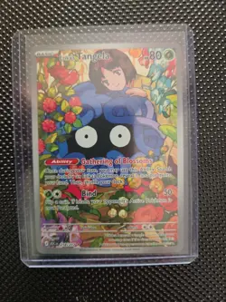 Pokemon Erika’s Tangela 218/217 Illustration Rare Pokemon TCG Ascended Heroes - Image 3