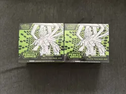 0-1 Day Shipping! Pokemon TCG Perfect Order Pokemon Center Exclusive ETB x 2 - Image 1