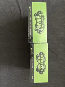 0-1 Day Shipping! Pokemon TCG Perfect Order Pokemon Center Exclusive ETB x 2 - Image 2