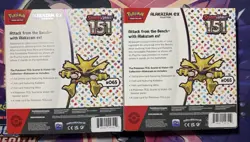 Pokemon Scarlet & Violet 151 Alakazam EX Collection Box New Factory Sealed Qty 2 - Image 2