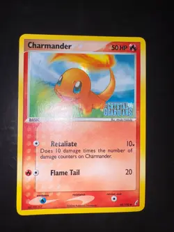 Charmander 48/100 Crystal Guardians Reverse Holo Pokemon TCG - Image 1