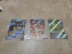Pokemon TCG Art Rare Lot Of 3 - Image 1
