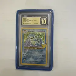Pokemon 25th Anniversary Blastoise 2/ Classic Coll Base Set CGC PRISTINE 10 Gold - Image 5
