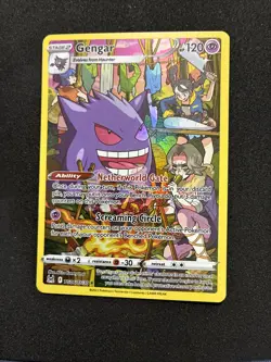 Pokemon Gengar SWSH11: Lost Origin Trainer Gallery TG06/TG30 Ultra Rare NM - Image 1